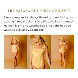 Albion Fit The Cabana One Piece Swimsuit - New with Tags! Size Large